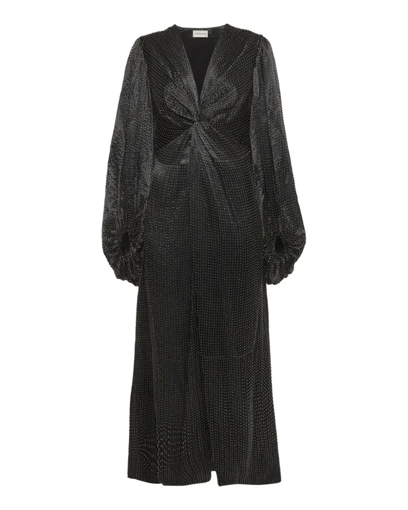 By Malene Birger Freesia bead-embellished maxi dress - Schwarz Schwarz