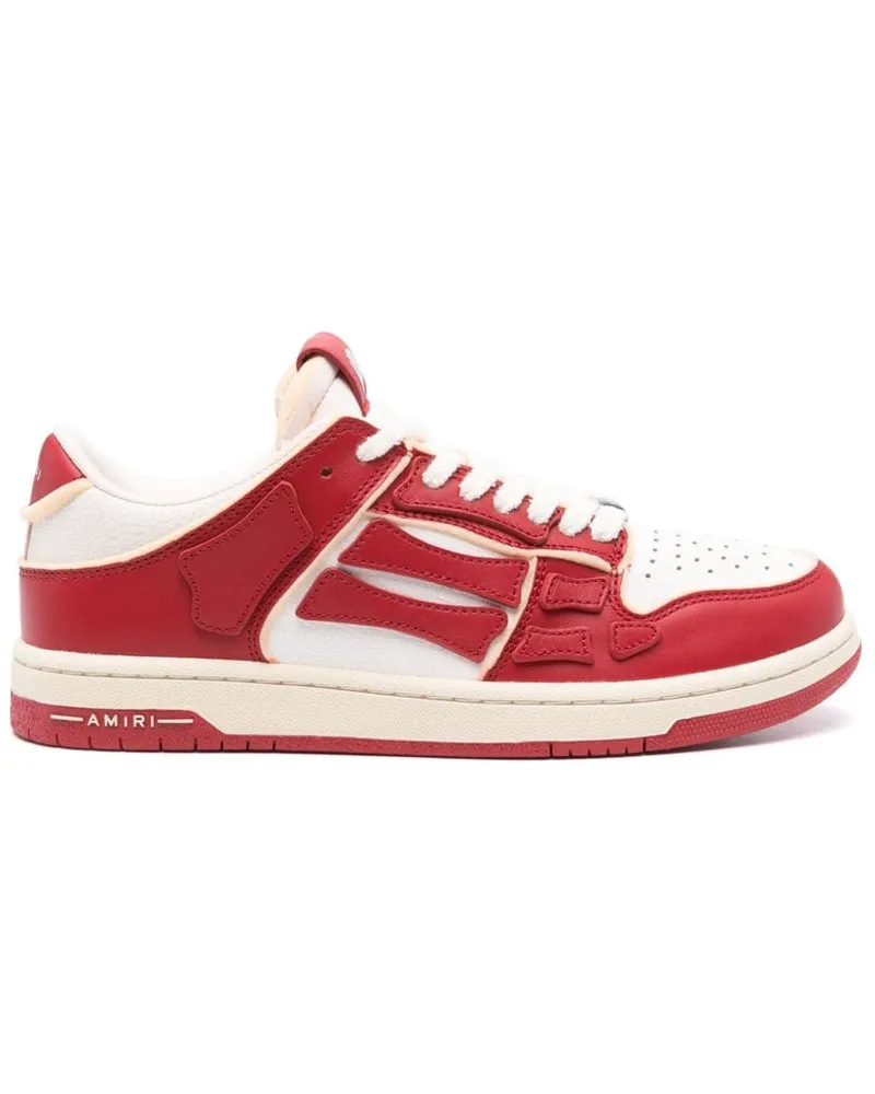 Amiri Collegiate Skel Sneakers Rot