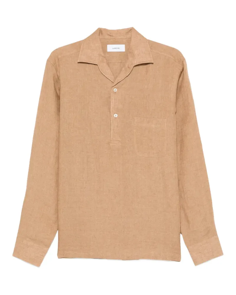 LARDINI Klassisches Hemd - Nude Nude