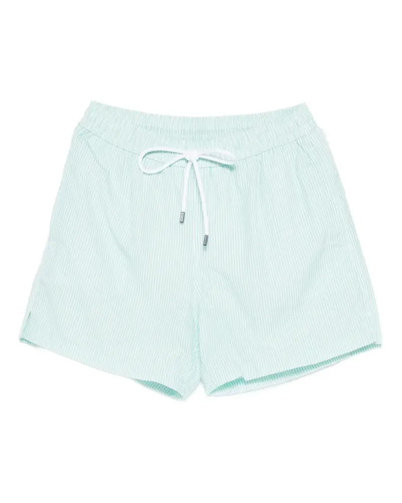 Fedeli striped swim shorts - Grün Grün