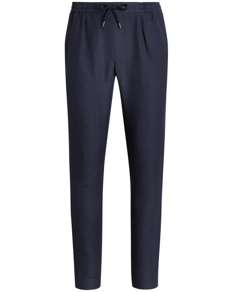 Ralph Lauren Hose mit Kordelzug - Blau Blau