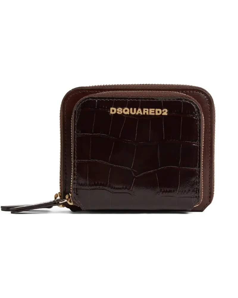 Dsquared2 Klassisches Portemonnaie - Braun Braun