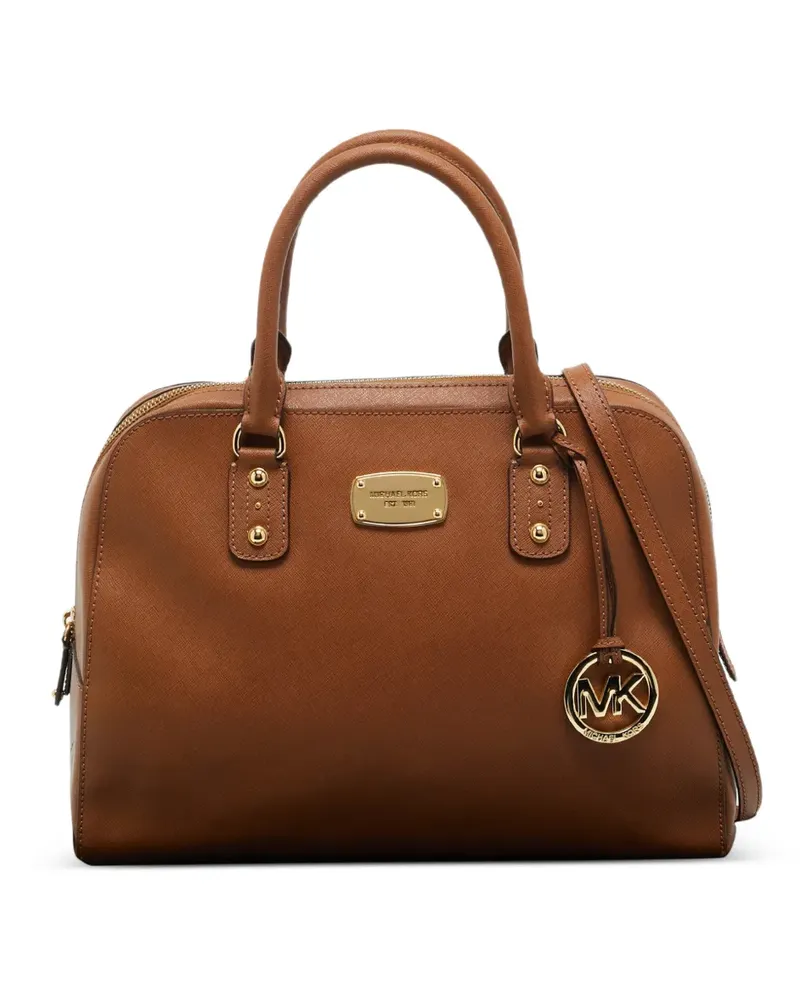 Michael Kors Sandrine Satchel tote bag - Braun Braun