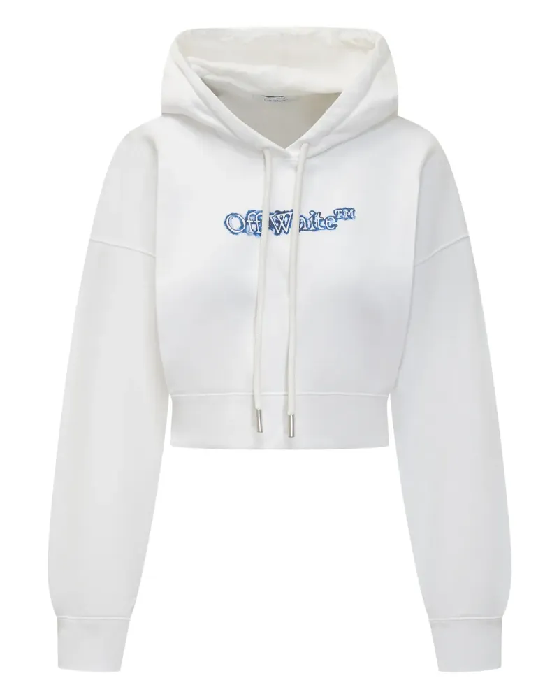 OFF-WHITE Arrow print hoodie - Weiß Weiß