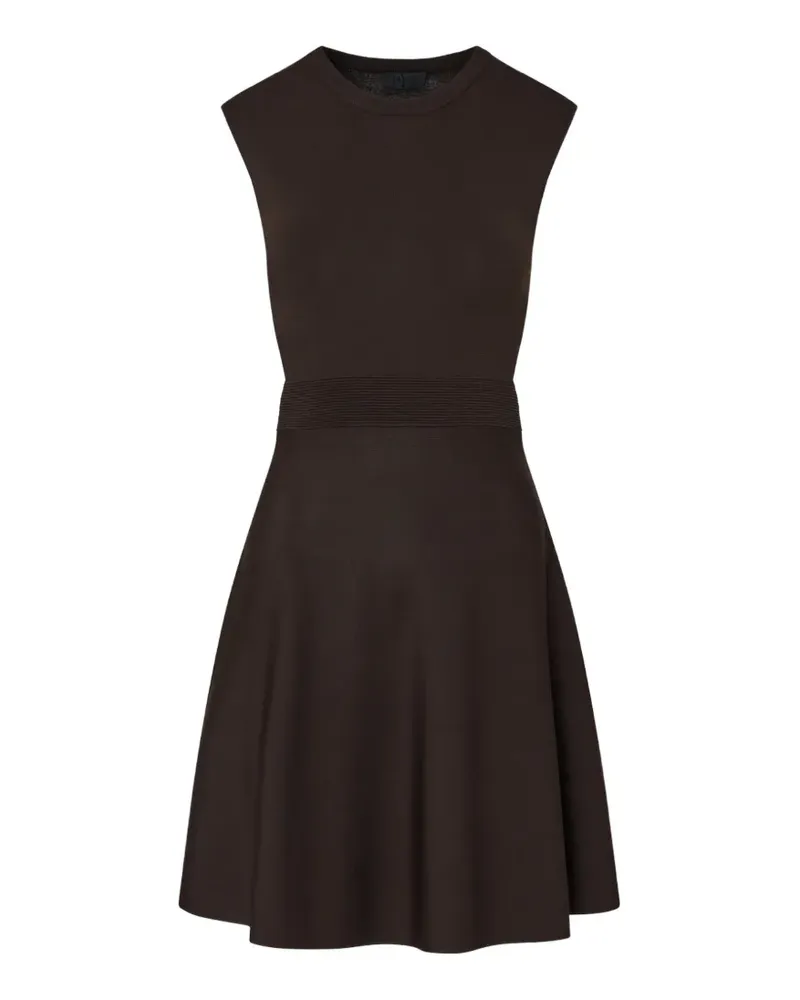 Liu Jo Strickkleid mit Spitzendetail - Braun Braun