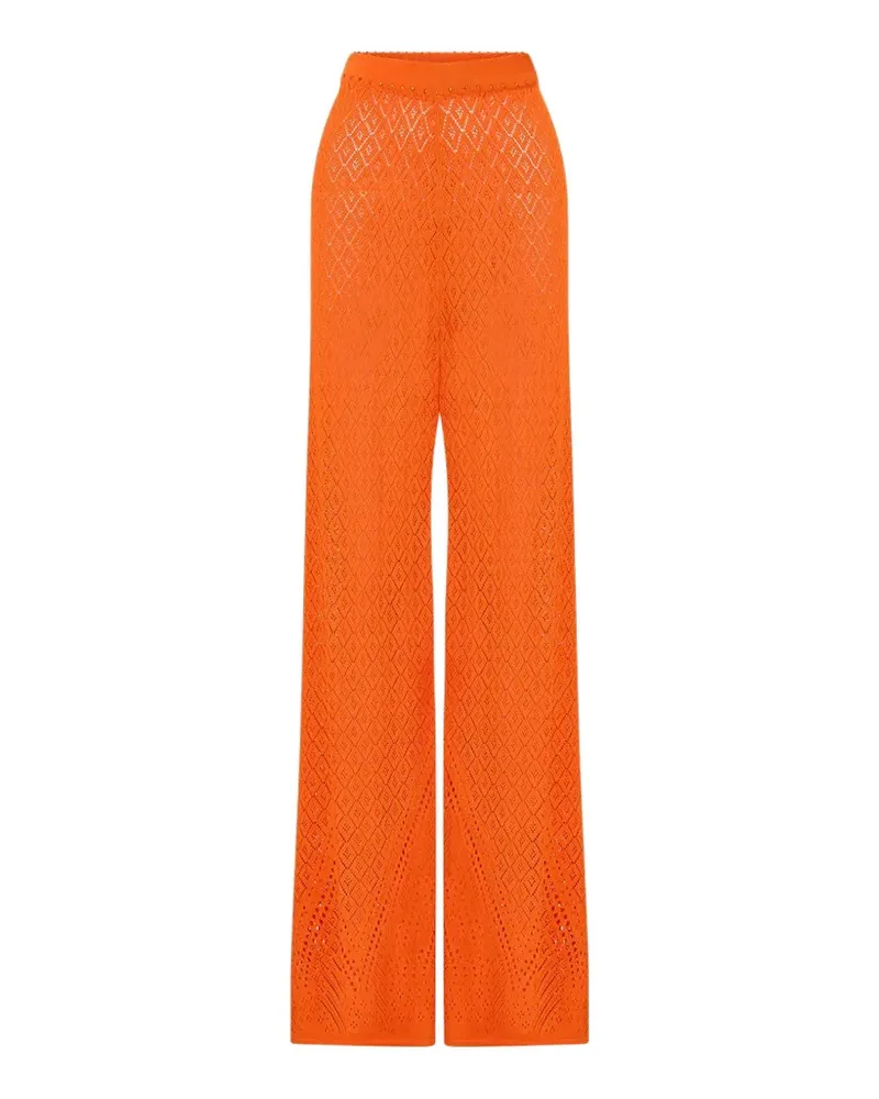 Camilla wide flare trousers - Orange Orange