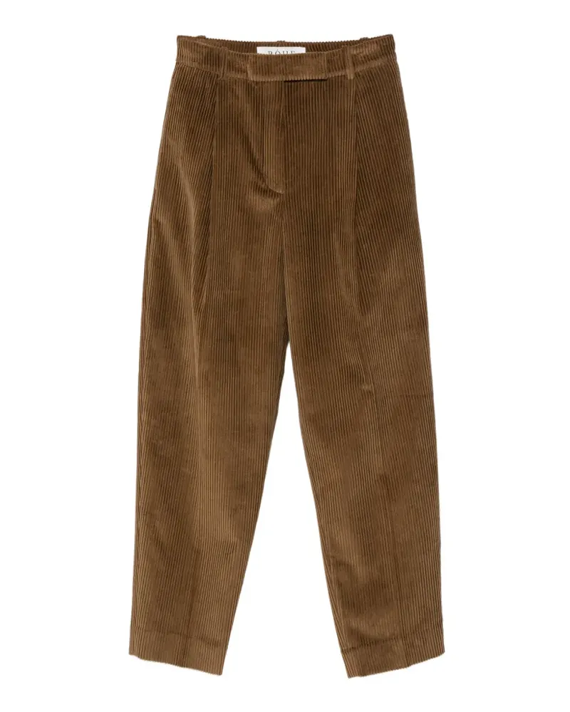 Róhe Cordhose mit Falten - Braun Braun