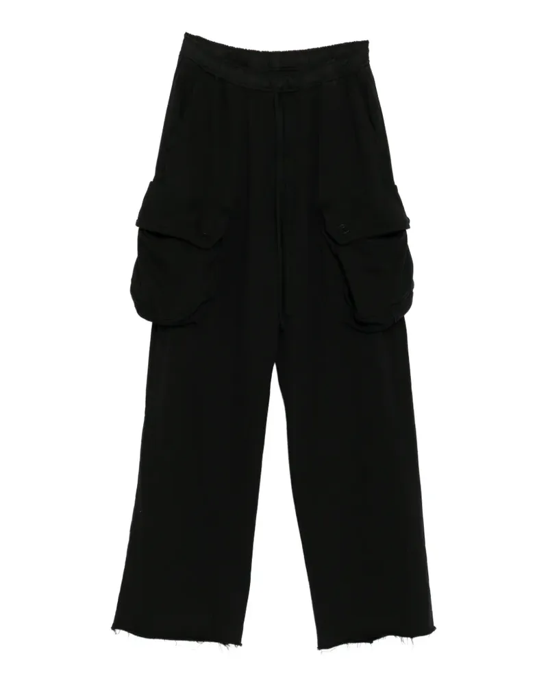 Julius wide-leg trousers - Schwarz Schwarz