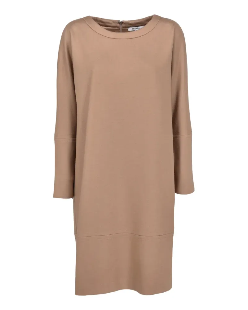 Max Mara wool midi dress - Nude Nude