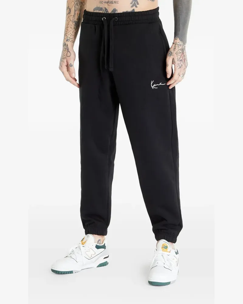 Karl Kani Jogginghose mit Logo-Stickerei - Schwarz Schwarz