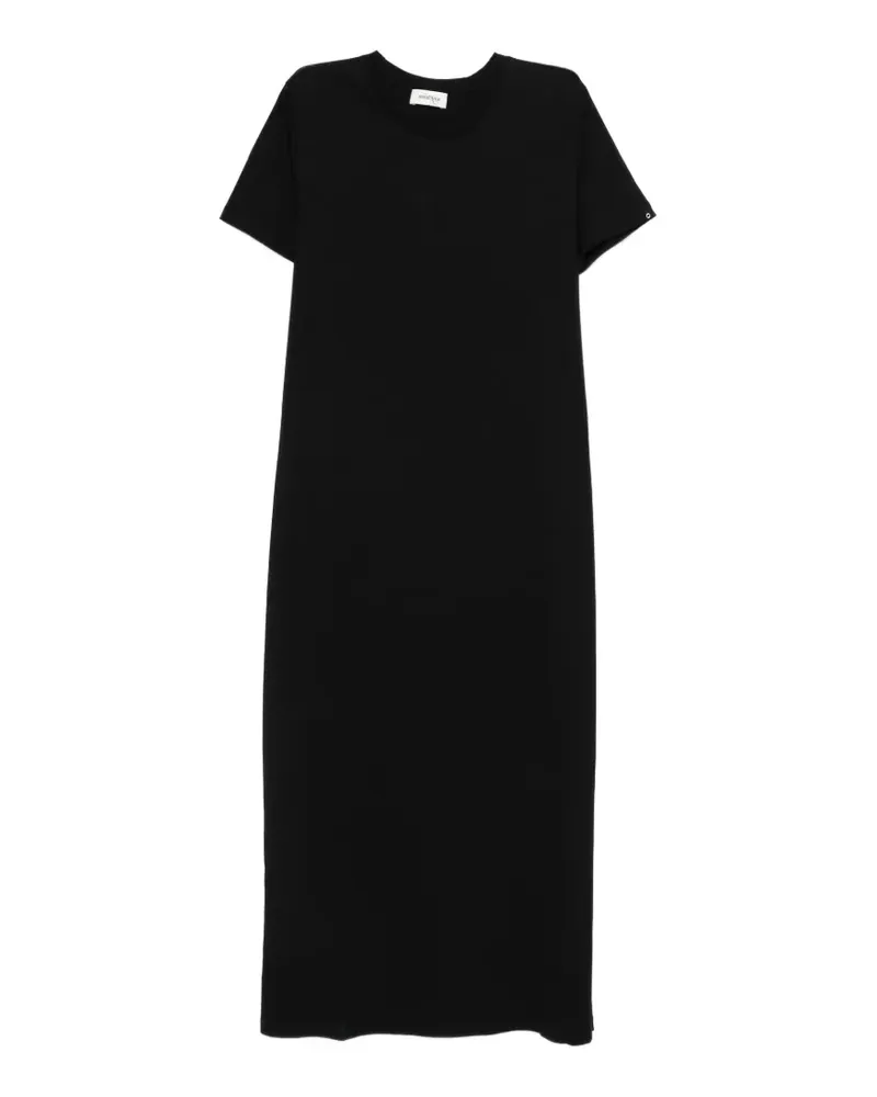ottod’Ame Beba Kleid mit rundem Ausschnitt - Schwarz Schwarz