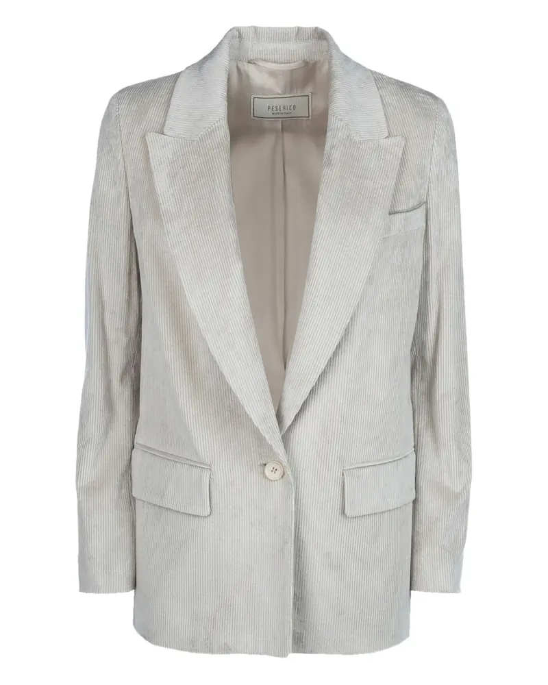 Peserico Blazer mit einem Knopf - Nude Nude