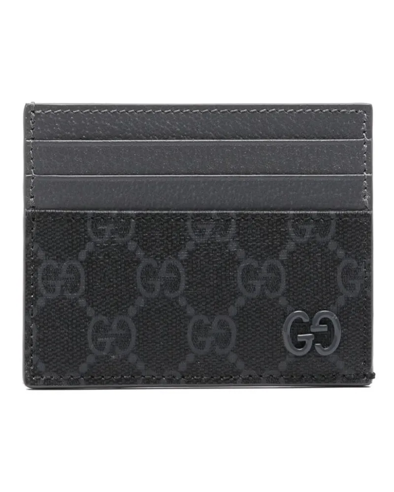 Gucci Kartenetui mit GG - Schwarz Schwarz
