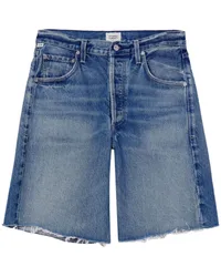 Citizens of humanity Ungesäumte Shorts Blau