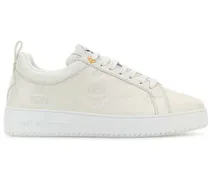 Sneakers mit Logo-Prägung - Weiß