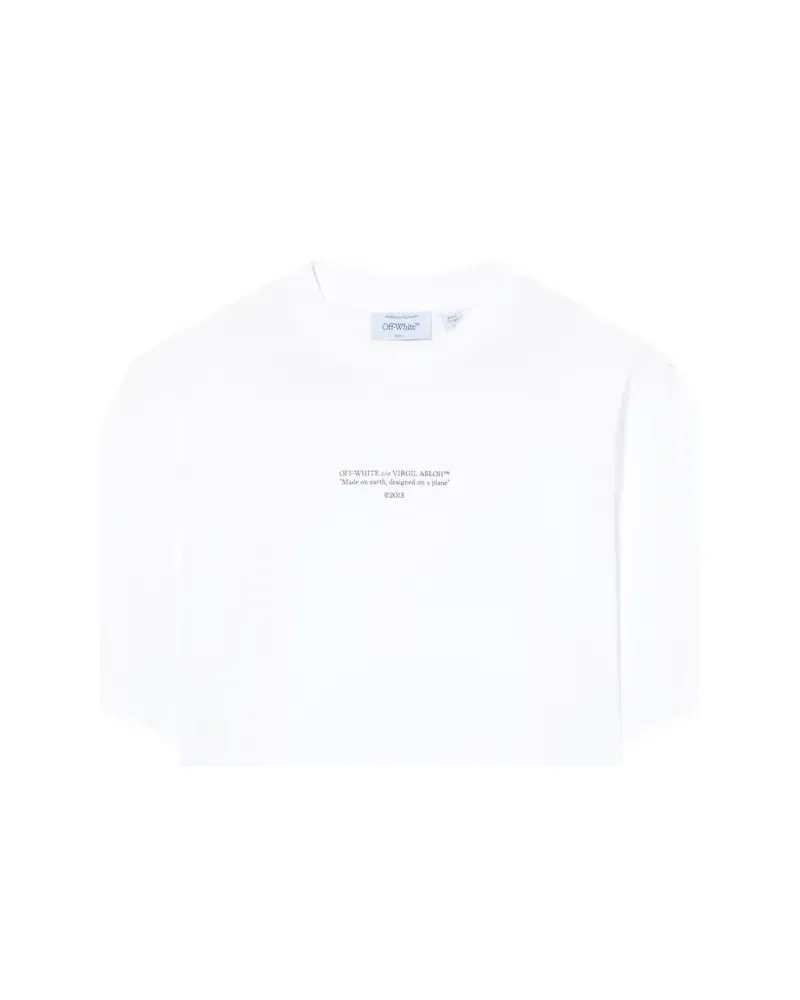 OFF-WHITE boxy-fit T-shirt - Weiß Weiß