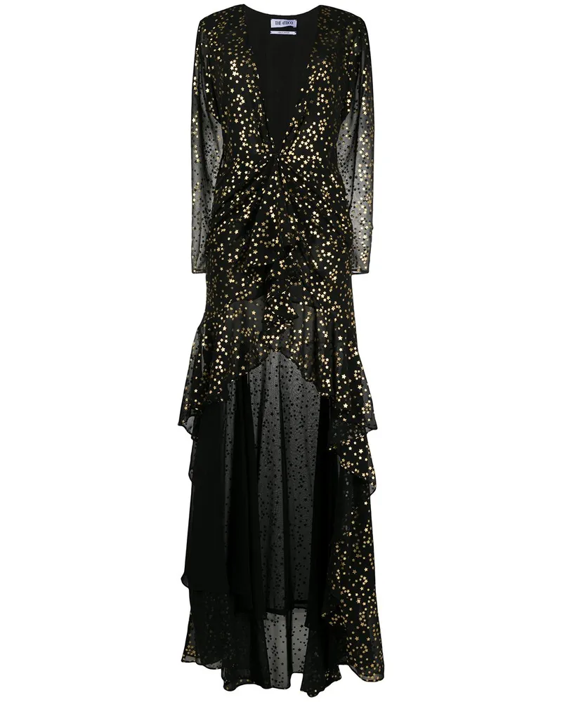 ATTICO Kleid mit tiefem Ausschnitt - Schwarz Schwarz