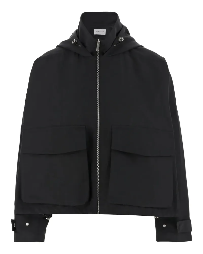 ARMARIUM Stehkragen-Jacke mit aufgesetzten Taschen - Schwarz Schwarz