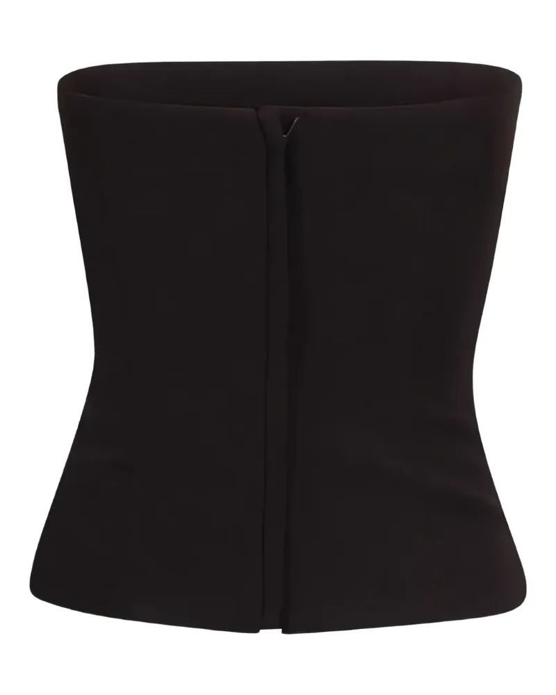 Federica Tosi strapless top - Schwarz Schwarz