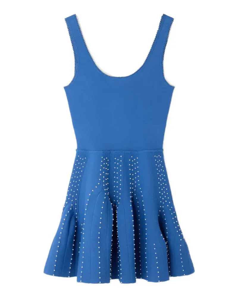 Sandro Minikleid mit U-Ausschnitt - Blau Blau