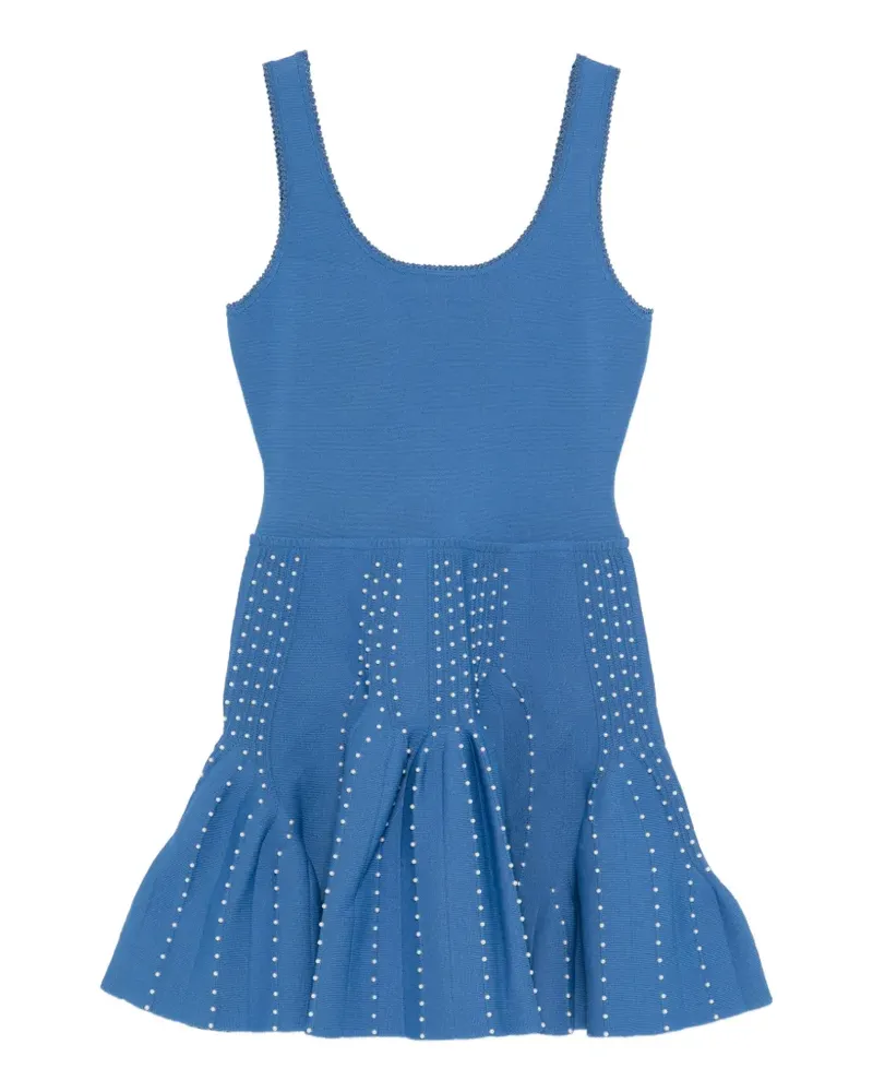 Sandro Klassisches Minikleid - Blau Blau