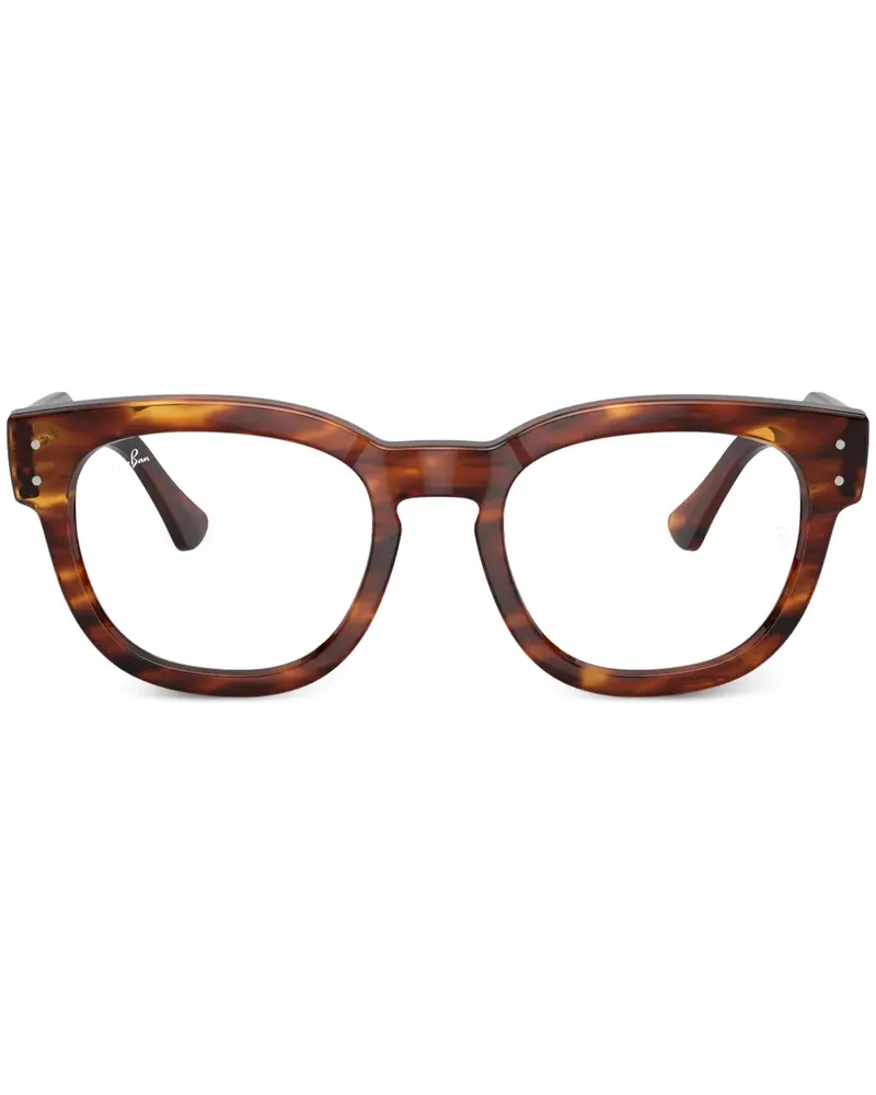 Ray Ban Mega Hawkeye Brille mit Logo - Braun Braun