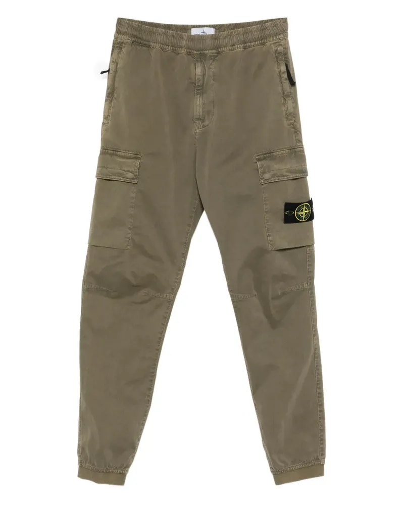 Stone Island Hose mit aufgesetzten Taschen - Grün Grün