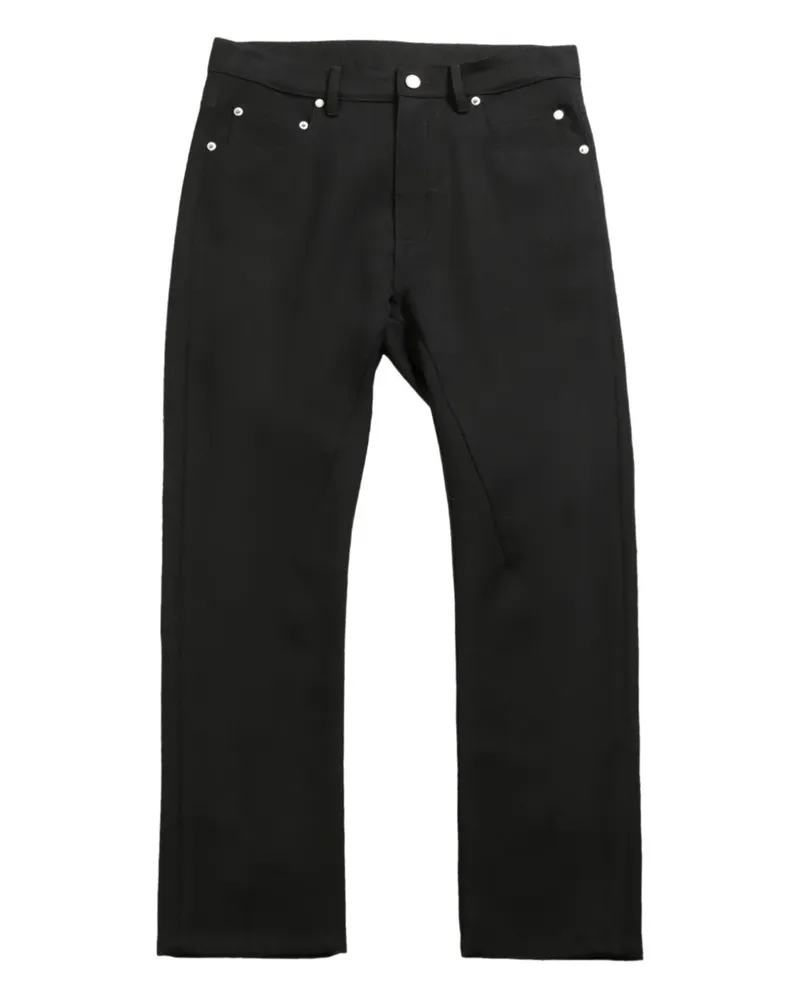 Rick Owens leather trousers - Schwarz Schwarz