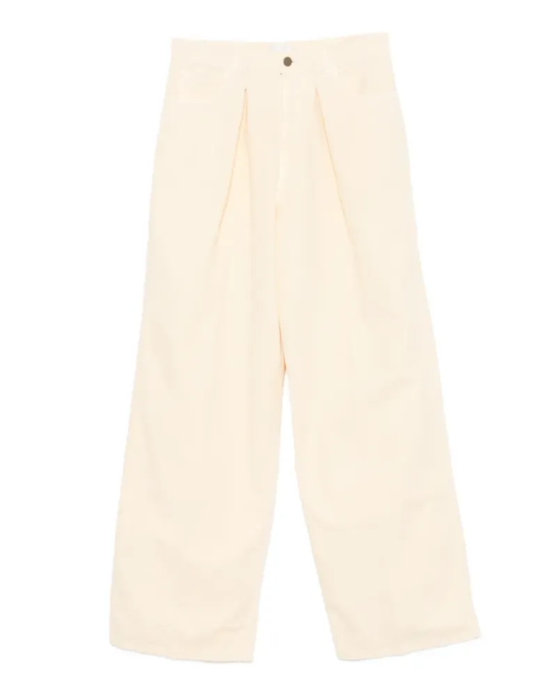 Haikure Candy pleated pocket trousers - Nude Nude