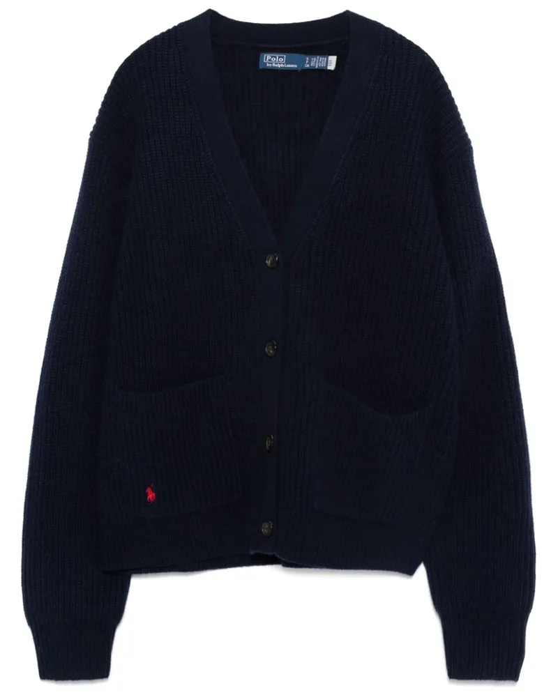 Ralph Lauren Cardigan mit V-Ausschnitt - Blau Blau