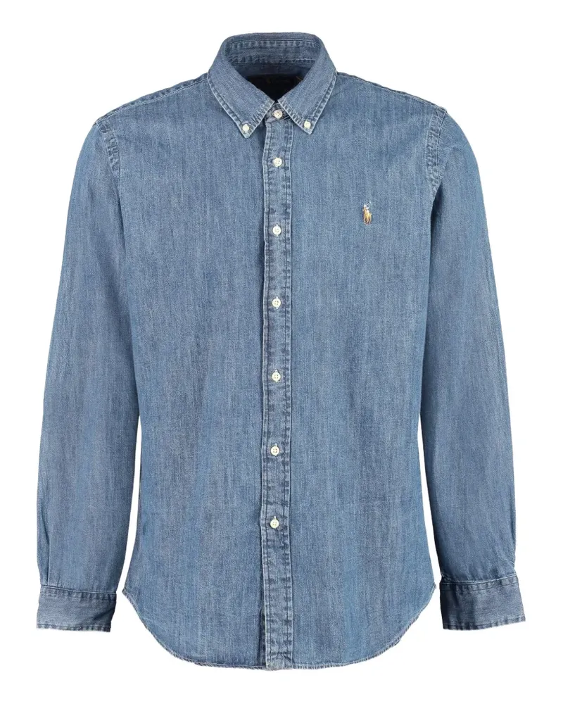 Ralph Lauren button-down denim shirt - Blau Blau