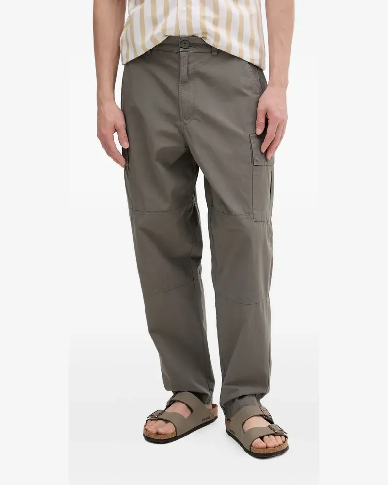 Barbour Hose mit aufgesetzten Taschen - Grau Grau