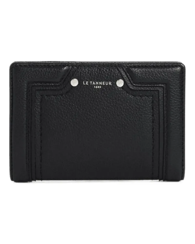 Le Tanneur grained leather wallet - Schwarz Schwarz