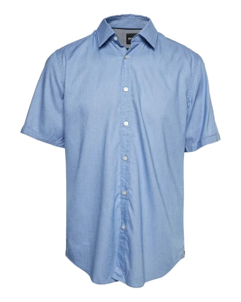 HUGO BOSS Luka short-sleeve shirt - Blau Blau
