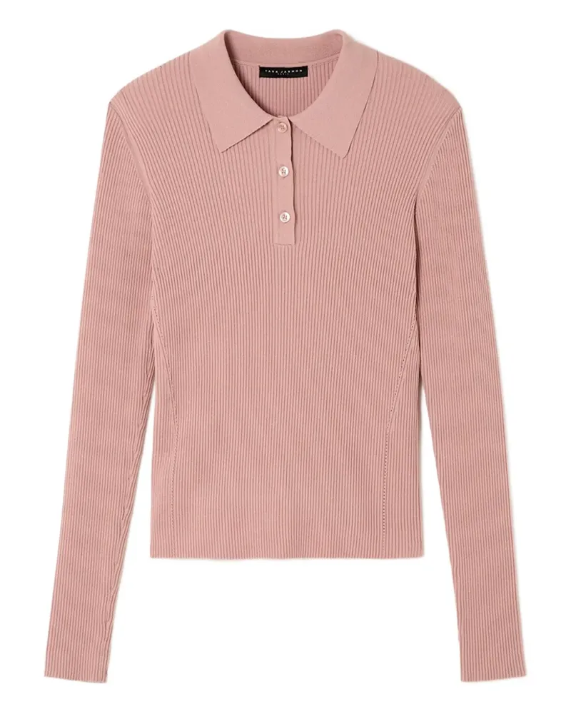 Tara Jarmon Priscilla Poloshirt - Rosa Rosa