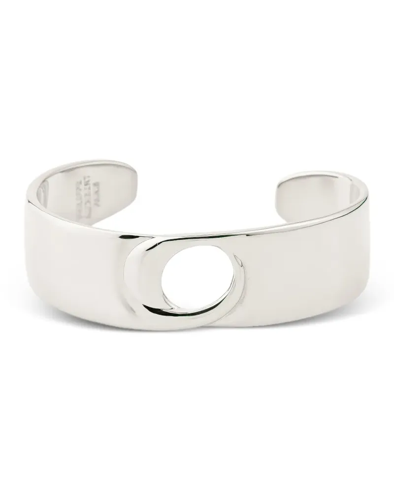 Philippe Audibert Colas cut-out cuff bracelet - Silber Silber