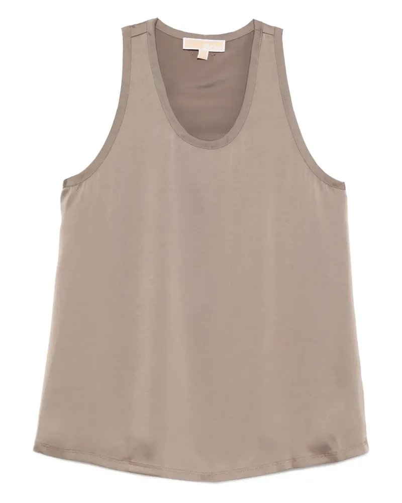 Michael Kors Top mit rundem Ausschnitt - Nude Nude