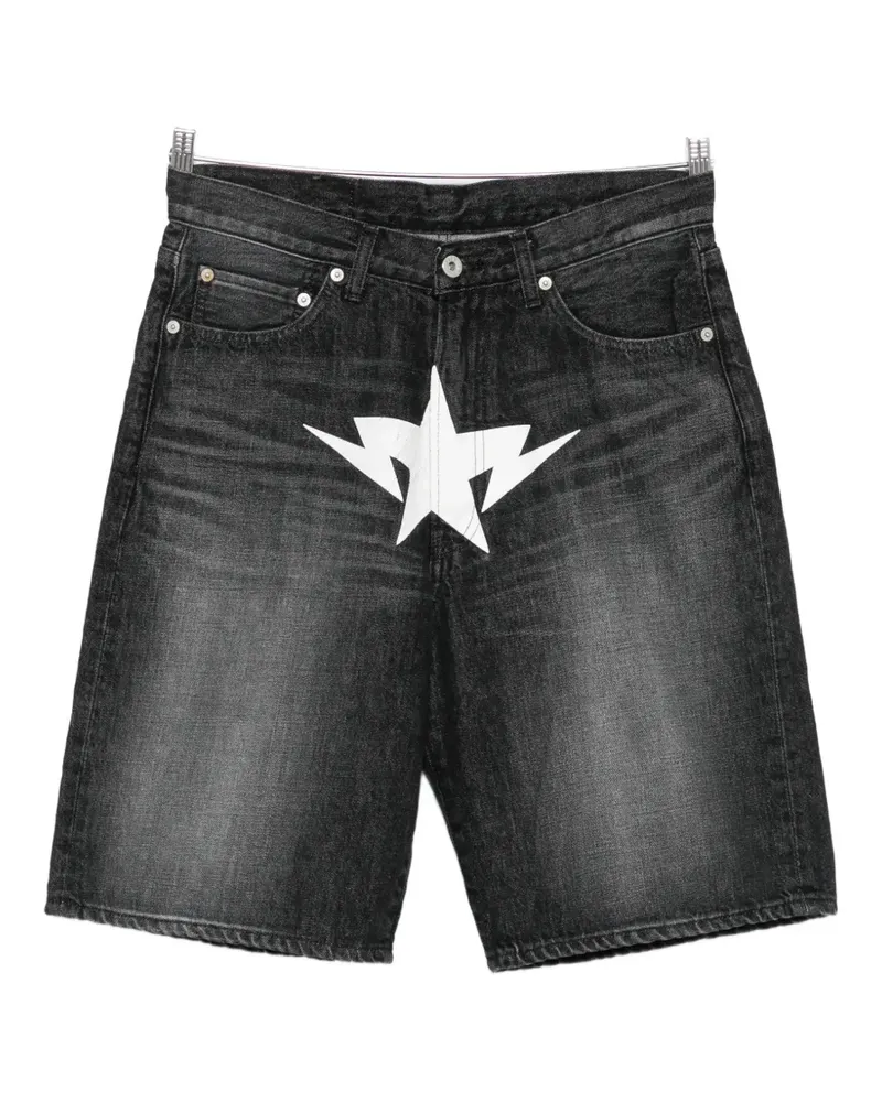 BAPE star-print shorts - Schwarz Schwarz