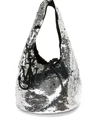 J.W.Anderson Handtasche mit Pailletten Silber