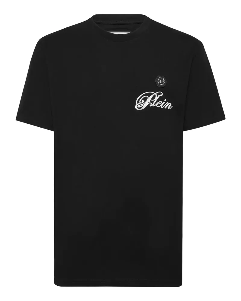 Philipp Plein T-Shirt mit Logo-Print - Schwarz Schwarz
