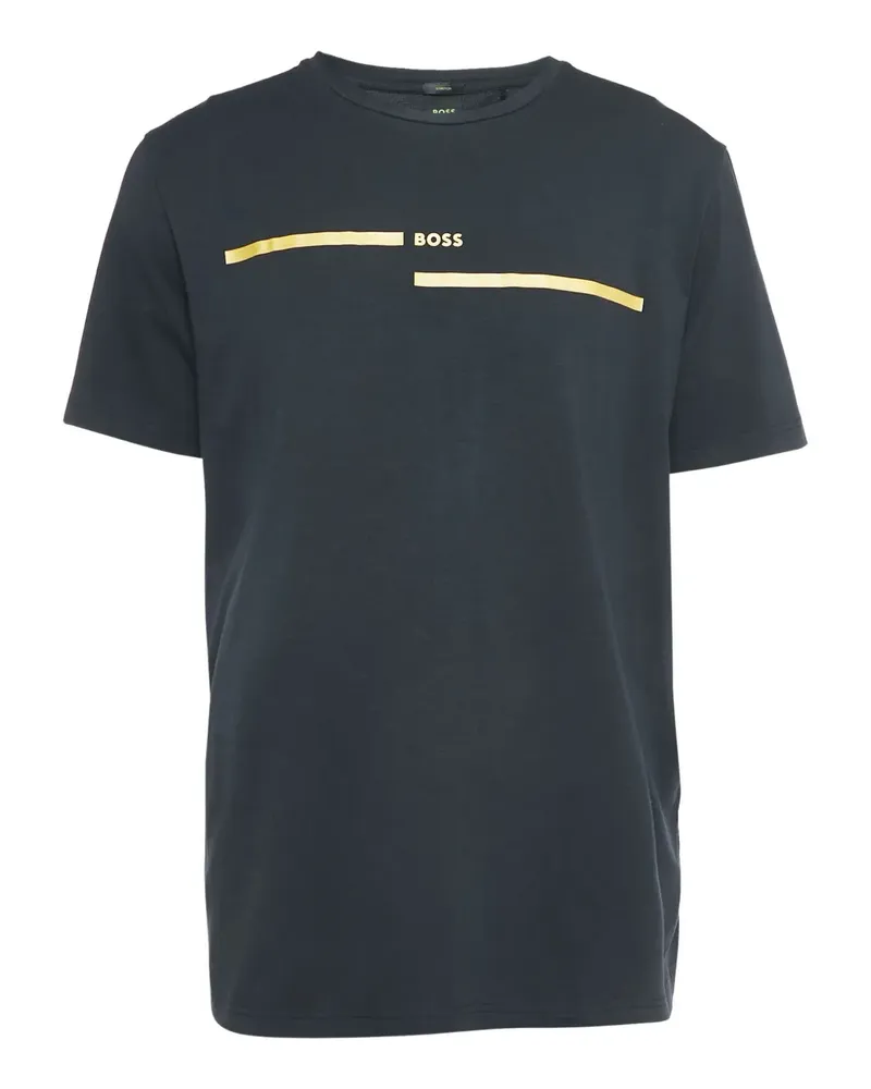 HUGO BOSS Pre-owned T-Shirt mit Logo-Detail - Blau Blau