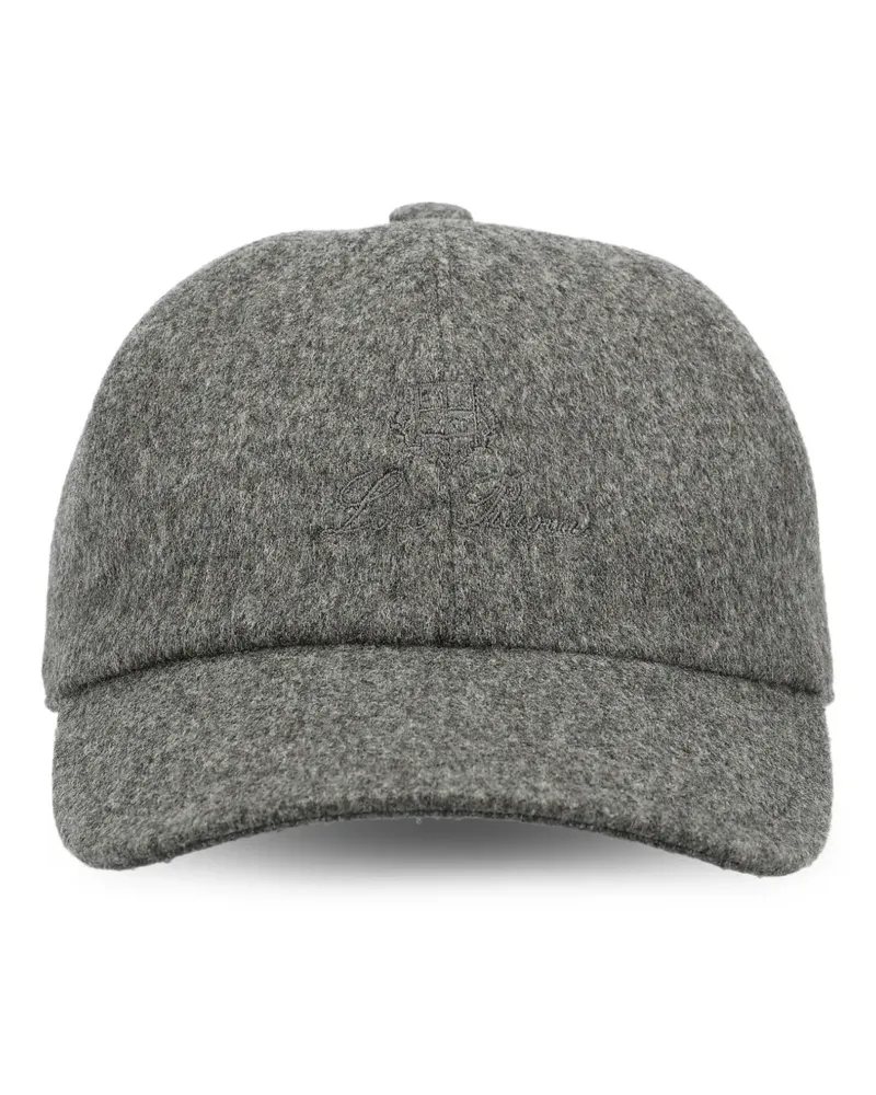 Loro Piana Baseballkappe aus Kaschmir - Grau Grau