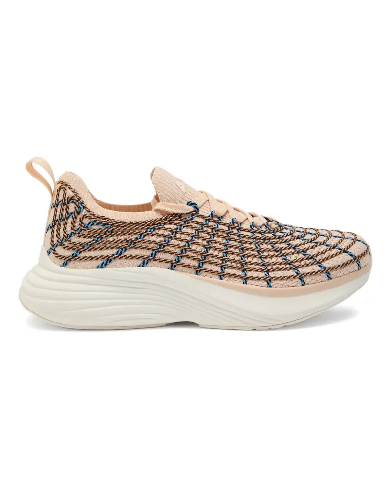 ATHLETIC PROPULSION LABS Gerippte Sneakers - Nude Nude