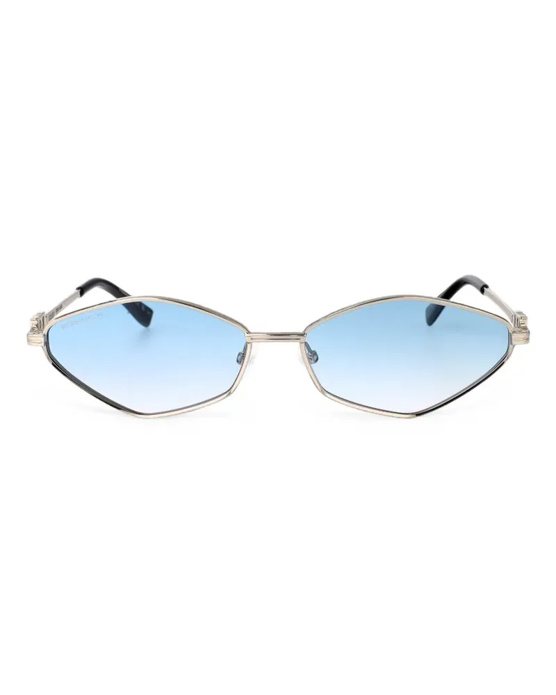 Dsquared2 Sonnenbrille mit geometrischem Gestell - Gold Gold