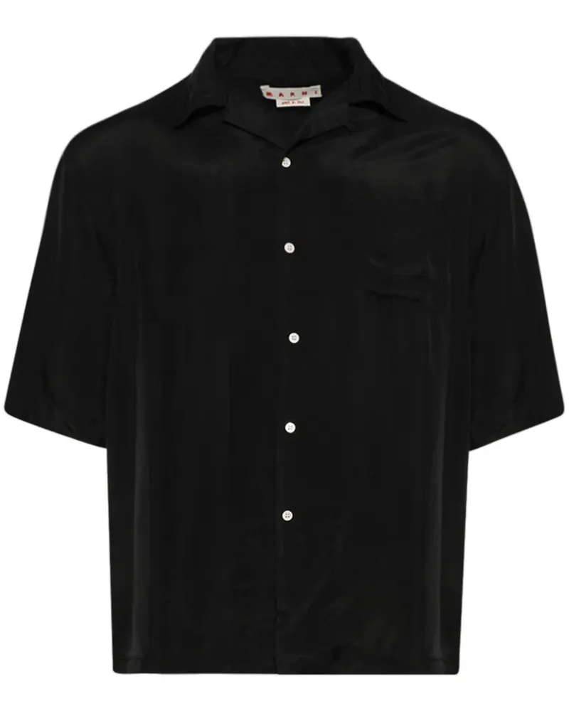 Marni Hemd mit Reverskragen - Schwarz Schwarz