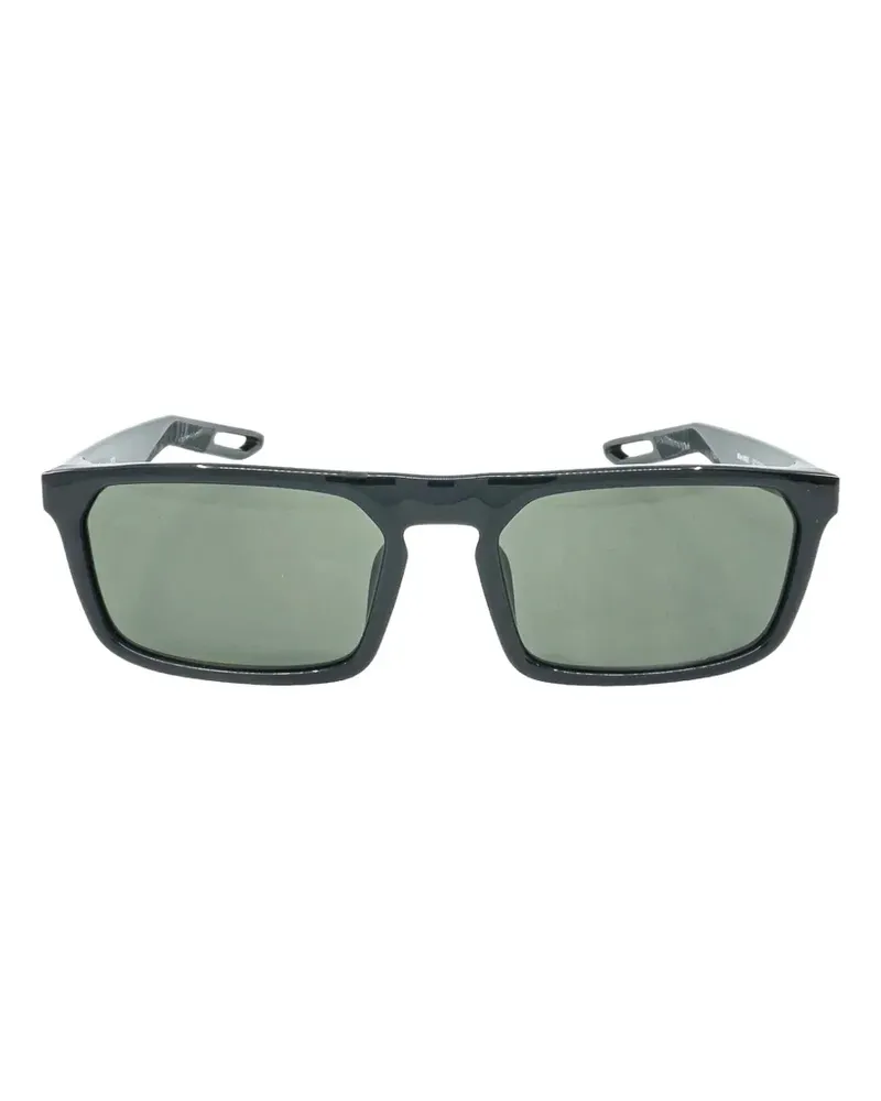 Nike Nv03 Sonnenbrille mit eckigem Gestell - Schwarz Schwarz