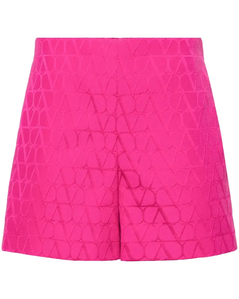Valentino Garavani Klassische Shorts aus VLogo-Jacquard - Rosa Rosa