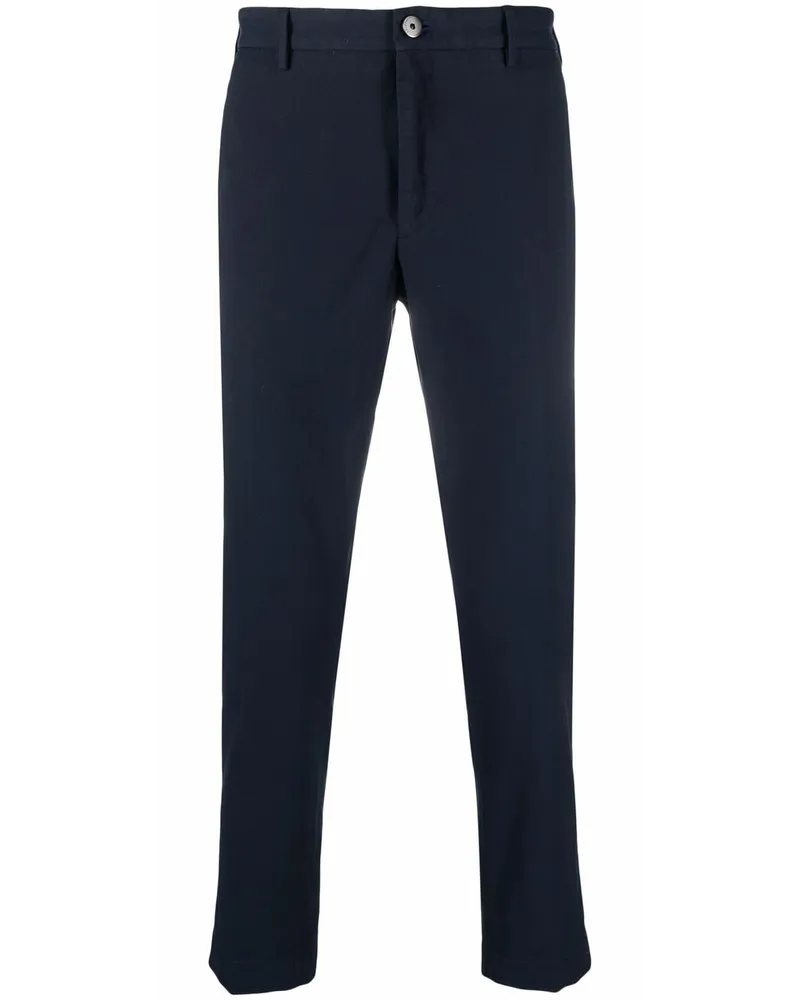 Incotex Hose mit geradem Bein - Blau Blau