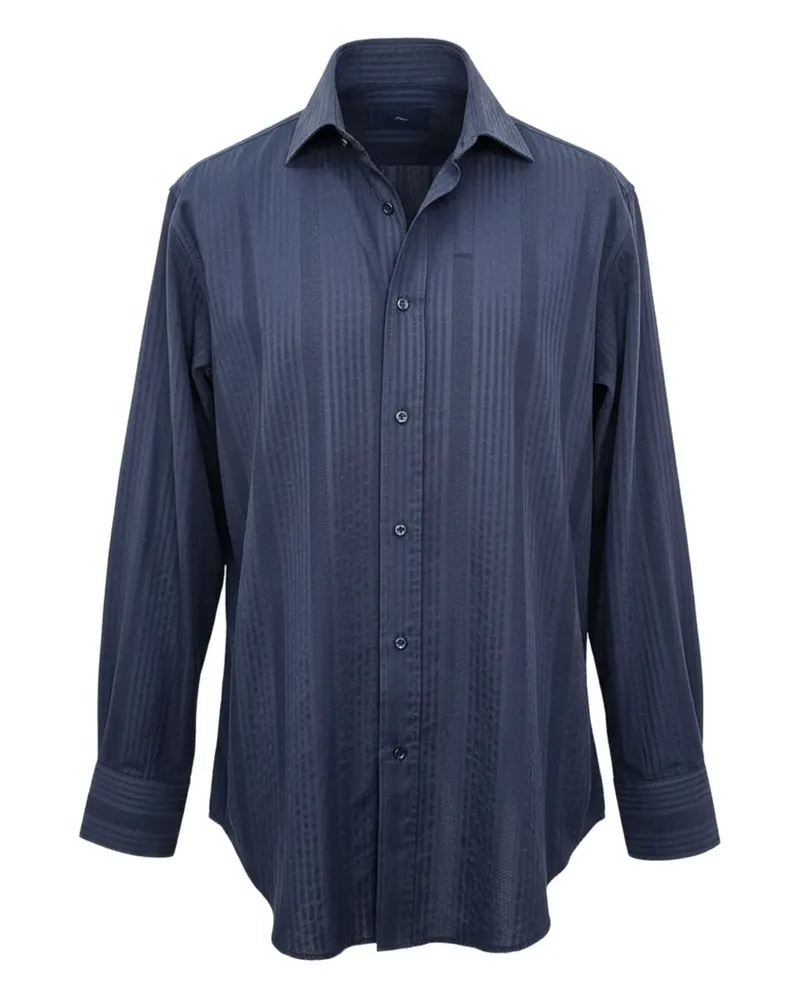 Brunello Cucinelli striped shirt - Blau Blau