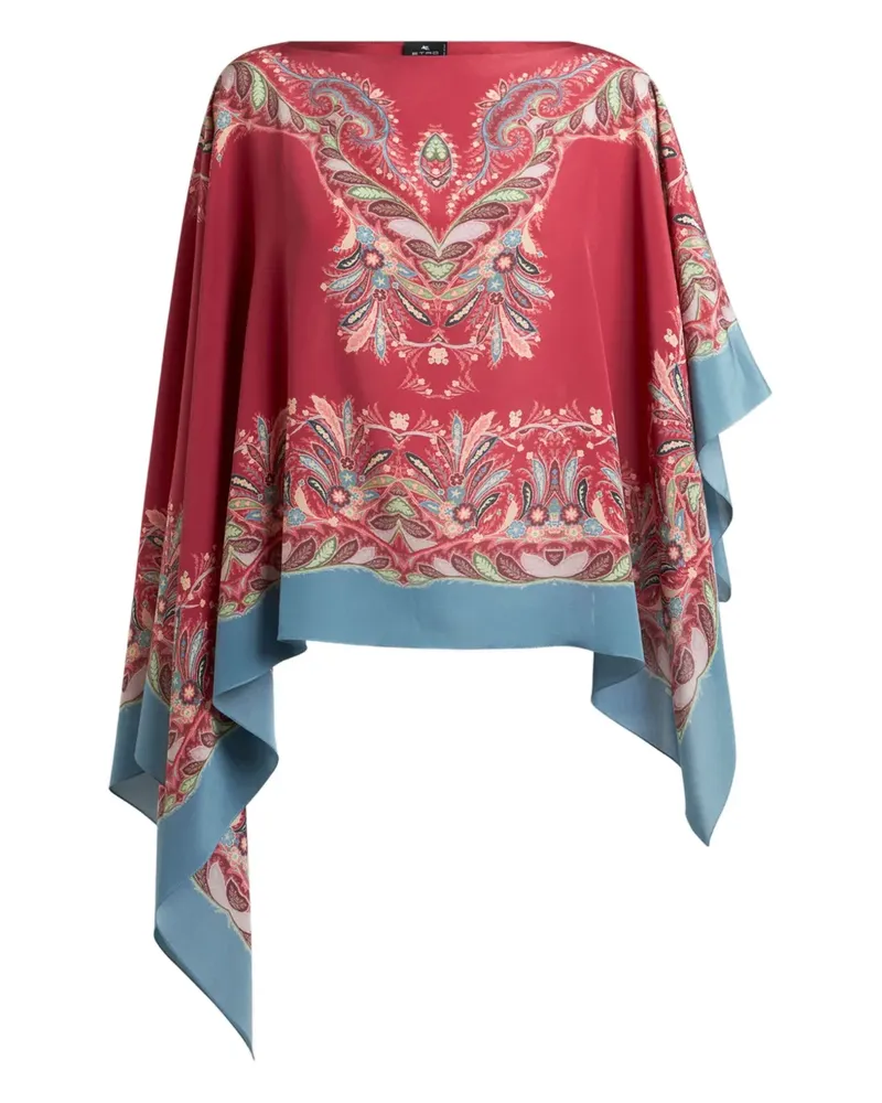 Etro Asymmetrisches Oberteil - Rot Rot